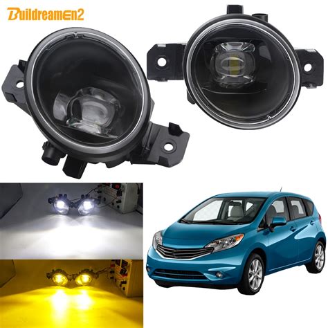 Led Fog Light Assembly For Nissan Versa Note 2014 2015 2016 Car 30w H11