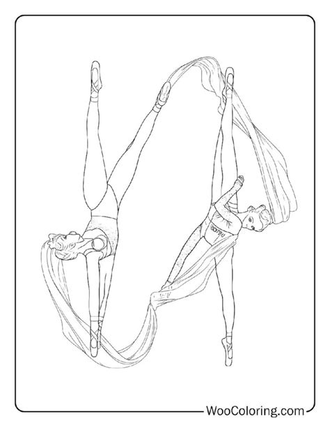 100+ Gymnastics coloring pages (FREE) Printable PDF | Woo Coloring