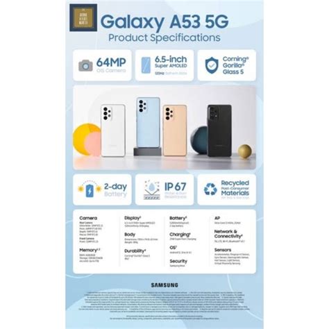 Jual Samsung A53 5G 8 128GB Garansi Resmi SEIN Shopee Indonesia