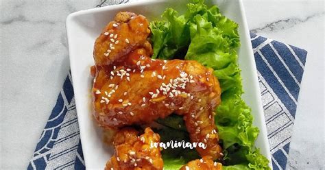 Resep Korean Spicy Chicken Wings Oleh Irani Nara Cookpad