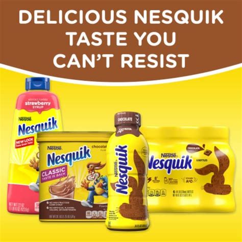 Nesquik Chocolate Flavored Syrup Chocolate Syrup For Milk Or Ice Cream