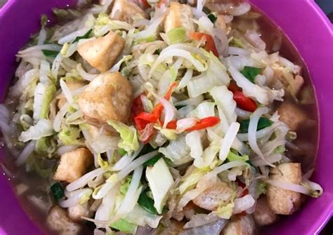 Resep Tumis Tahu Tauge Sawi Putih Oleh Fahmeda Burhan Cookpad