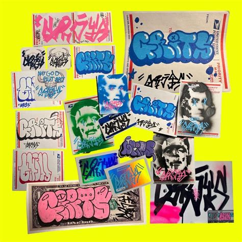 Graffiti Stickers Etsy