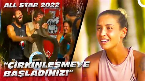 EVRİM DEN GÖNÜLLÜLERE TEPKİ Survivor All Star 2022 126 Bölüm