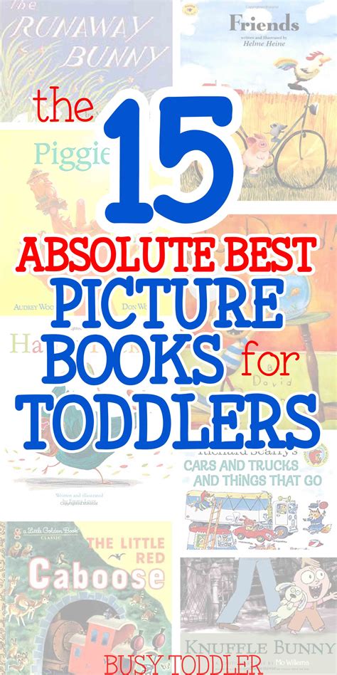 15 Best Picture Books for Toddlers - Busy Toddler