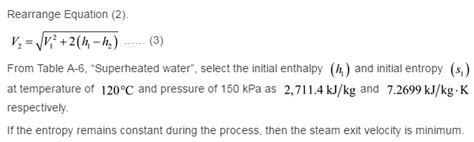 Solved 1 Steam Enters An Adiabatic Diffuser At 150 Kpa And 120°c With A 1 Answer