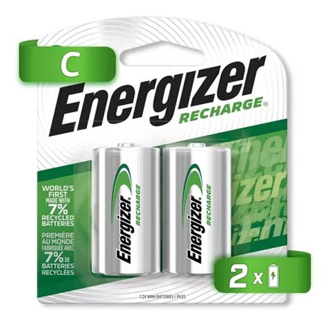 Pila Energizer C Recargable Blister Unidades