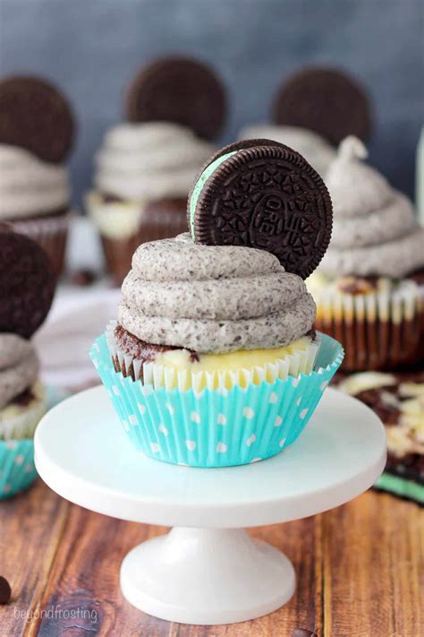 Mint Oreo Cupcakes