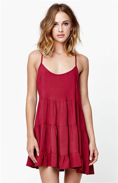 La Hearts Tiered Babydoll Dress At Delicate Clothes