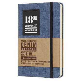 Agenda Mois Denim Semainier Poche Bleu Agenda Civil Achat Prix