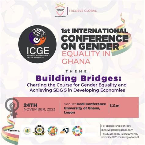 INTERNATIONAL CONFERENCE ON GENDER EQUALITY Cedi Conference Center