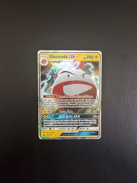 CARTE POKÉMON ELECTRODE GX 48 168 SL7 Tempête Céleste EUR 4 50