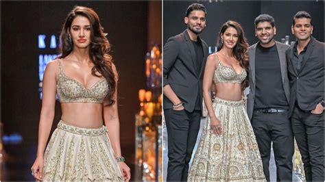 Disha Patani S Lehenga For FDCI Lakme Fashion Week Is Perfect Maid Of