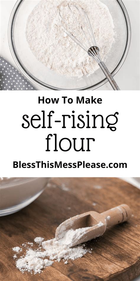 How To Make Self Rising Flour — Bless This Mess