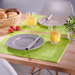 Westmark Tischsets Platzsets St Ck X Cm Synthetik Lime Gr N