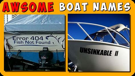 Hilarious Boat Names That Made The Whole Harbor Laugh Out Loud YouTube