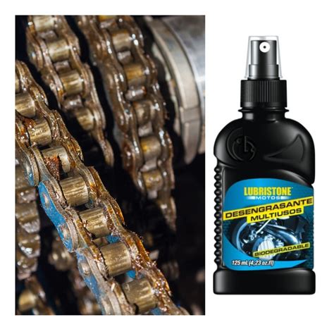 Kit Lubricante Cadenas Cepillo Desengrasante Moto Repuestos