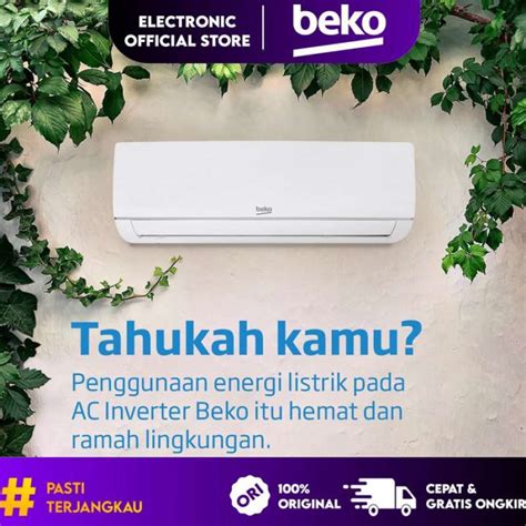 Promo Beko Bsfsa Ac Split Pk Beko Bsfsa Freon R Low