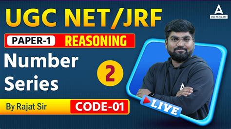 Nta Ugc Net Paper Reasoning Number Series Part By Rajat Sir