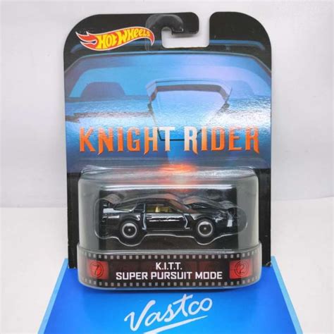 Promo Hot Wheels Knight Rider Kitt Pursuit Mode Hotwheels Retro Diskon Di Seller Qairina