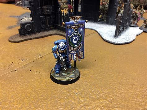 Primaris Ancient2 - Ultramarines & Successors - The Bolter and Chainsword