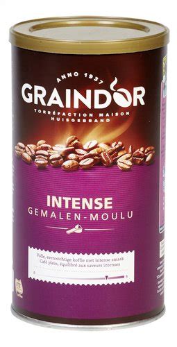 Graindor café UTZ intense moulu 500g Colruyt