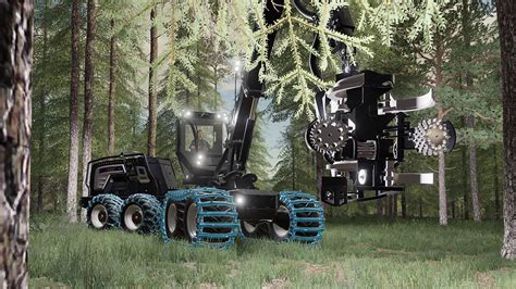 LOGSET 8H GTE HYBRID v1 0 FS19 Farming Simulator 22 мод FS 19 МОДЫ