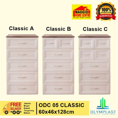 Jual ODC 05 Classic Olymplast Classic Drawer Cabinet 05 Susun