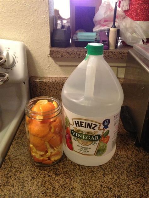 How To Make Orange Peel Vinegar Cleaner B C Guides Natural Cleaning