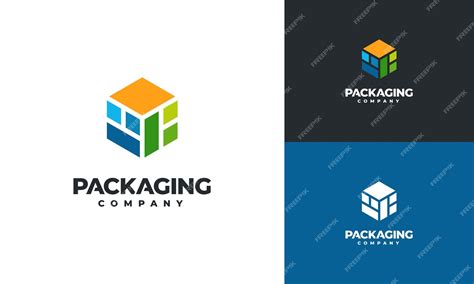 Premium Vector Packaging Logo Designs Concept Vector Delivery Logo