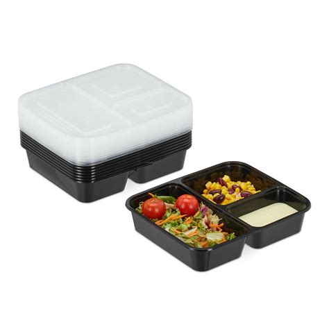 Relaxdays Er Set Meal Prep Boxen F Cher Kaufland De