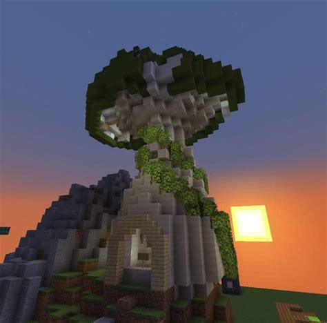 Mushroom Viewing tower in Minecraft Java Edition *+*+* : r/Minecraft