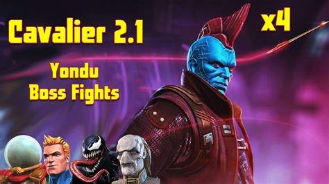 Mcoc Cavalier Eq Yondu Boss Takedowns X Natural Talent Youtube