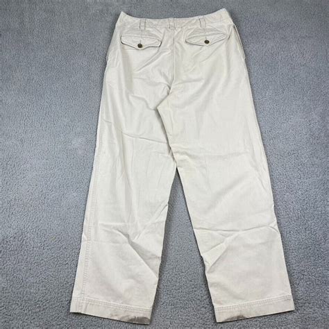 Abercrombie Fitch Paratrooper Pants Men S 33x31 Beige Gem