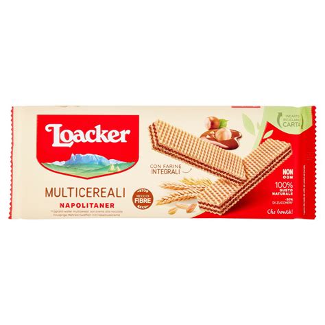 WAFER MULTICEREALI NAPOLITANER LOACKER GR 175 Tigros