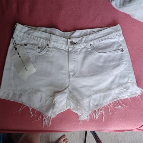 Rag Bone Shorts Nwt Rag And Bone Freeport White Denim Shorts