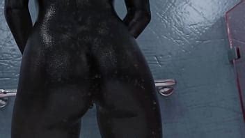 Projekt Passion Dark Alien Babe Lesbian Finger Masturbates In Shower Gaming Visual Novel