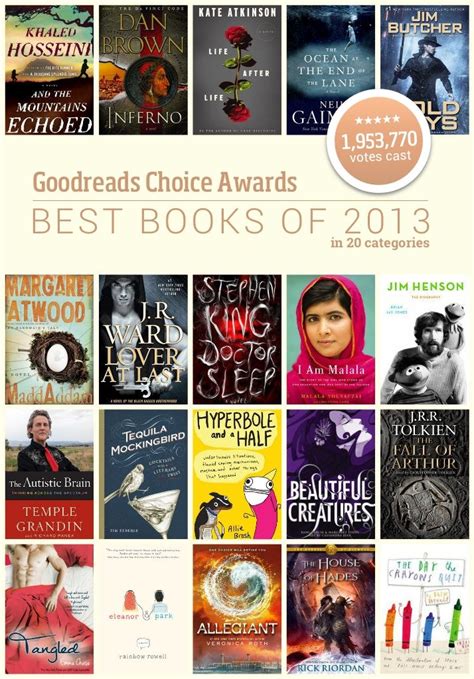 Goodreads Choice Awards 2013 Best Books Of The Year Decided By