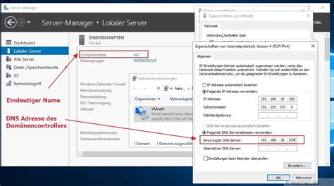 Windows Server 2019 einer Domäne hinzufügen IT Learner de