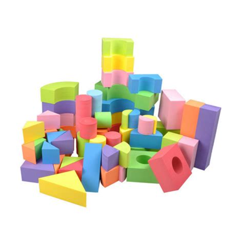 50pcs ensemble Blocs de Construction Bébé Gros Blocs Jouets Éducatifs