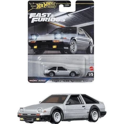 Машинка Hot Wheels коллекционная 2024 Hnw46 Fast And Furious Toyota Ae86 Sprinter Trueno купить