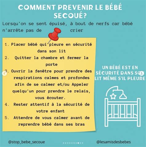 Le syndrome du bébé secoué alerte rouge Hello Bébé