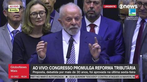 Lula Ressalta A Aprovação Da Reforma Tributária Em Período Democrático