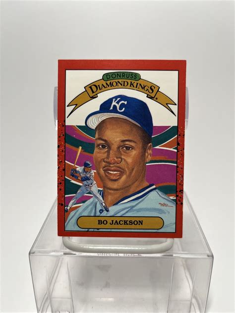 Donruss Bo Jackson Error Card Ebay