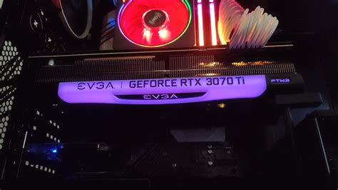 Evga Rtx 3070 Ti Ftw3 Rgb Light Settings Youtube