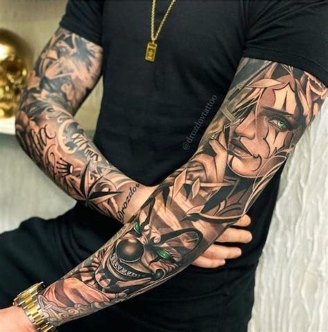 Arm Sleeve Tattoo Men Best Sleeve Tattoos Arm Sleeve Tattoos Tattoo