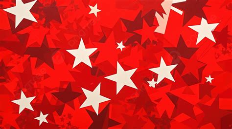 Red Red White Stars On A Red Background, Picture Of Red Stars ...