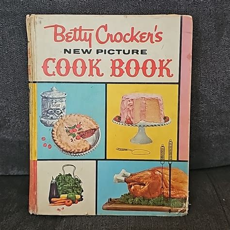 Betty Crocker Kitchen Vintage Betty Crocker New Picture Cookbook