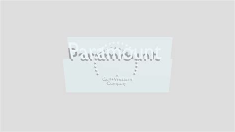 Paramount Pictures logo 1975 - 1986 blender HD C - 3D model by aksasf75 ...