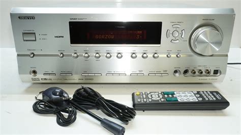 Amplituner 7 1 Onkyo TX SR604E HDMI PILOT GWARANCJ 11403980690